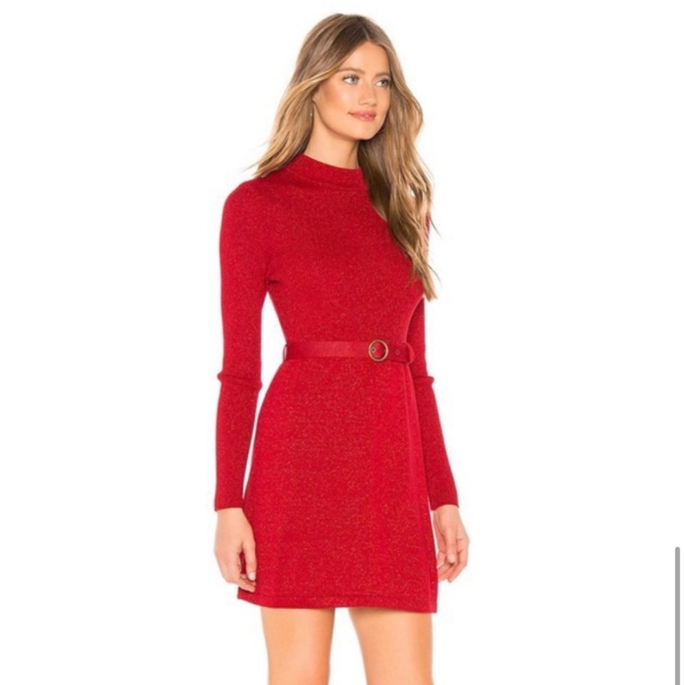 Free People | Mock Neck French Girl Sweater Dress